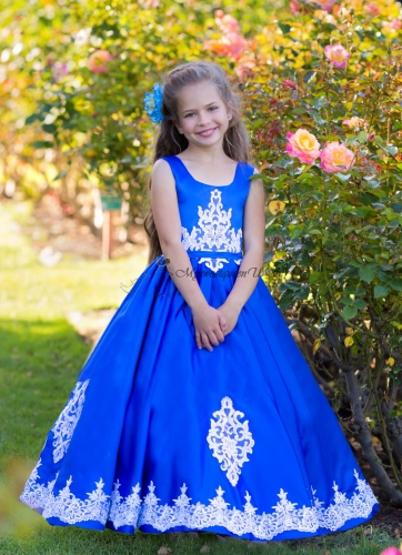 Royal Blue Holiday Dress
